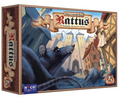 All details for the board game Rattus and similar games