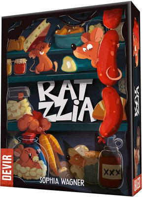 All details for the board game Ratzzia and similar games
