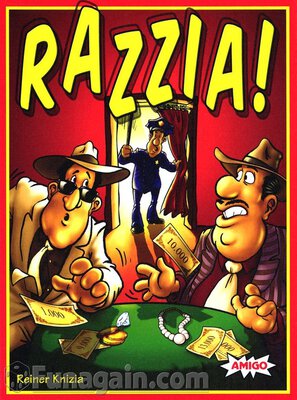 All details for the board game Razzia! and similar games