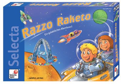 All details for the board game Razzo Raketo and similar games
