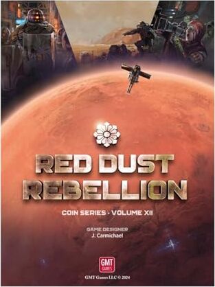 All details for the board game Red Dust Rebellion and similar games