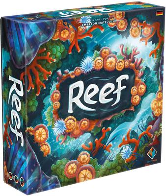 All details for the board game Reef and similar games