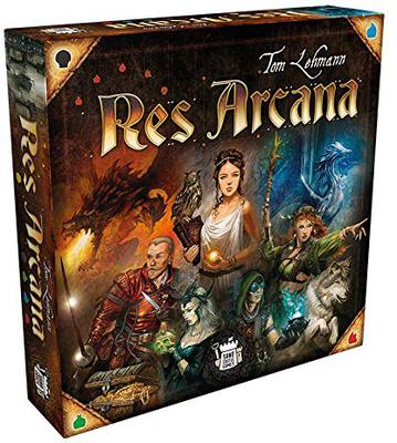 All details for the board game Res Arcana and similar games