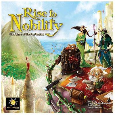 All details for the board game Rise to Nobility and similar games