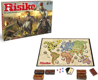 All details for the board game Risk and similar games