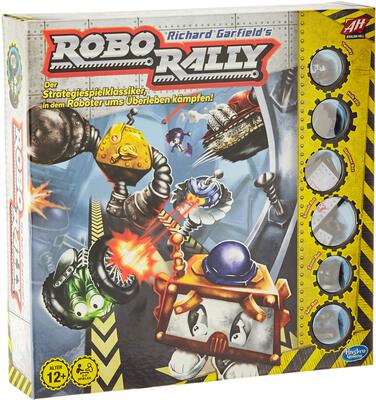 All details for the board game Robo Rally and similar games