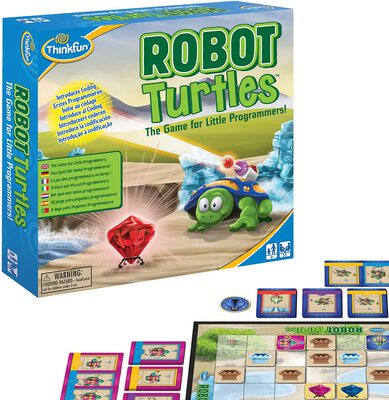 All details for the board game Robot Turtles and similar games