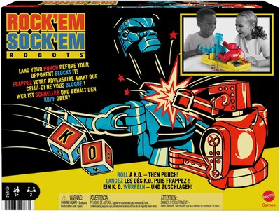 All details for the board game Rock 'Em Sock 'Em Robots and similar games