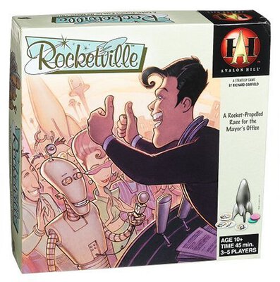 All details for the board game Rocketville and similar games