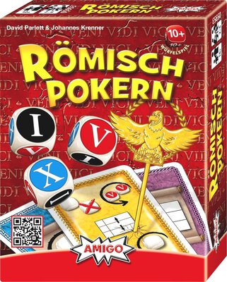 All details for the board game Römisch Pokern and similar games