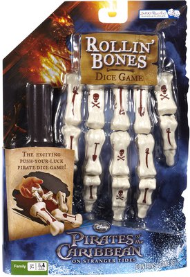 All details for the board game Rollin' Bones: Pirates of the Caribbean (On Stranger Tides) Dice Game and similar games