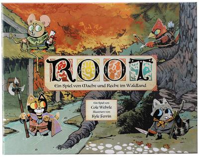 All details for the board game Root and similar games