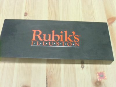 All details for the board game Rubik's Illusion and similar games