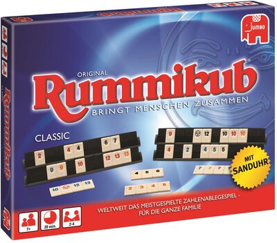 All details for the board game Rummikub and similar games