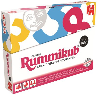 All details for the board game Rummikub Twist and similar games
