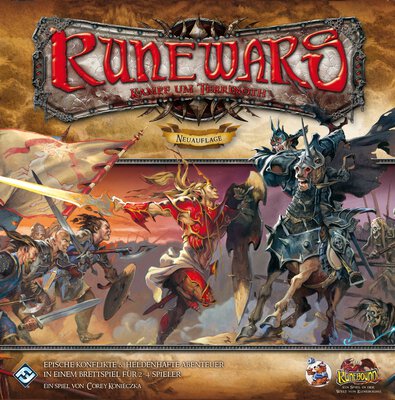 All details for the board game Runewars and similar games