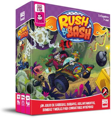 All details for the board game Rush & Bash and similar games