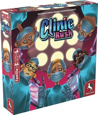 All details for the board game Rush M.D. and similar games