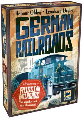 All details for the board game Russian Railroads: German Railroads and similar games