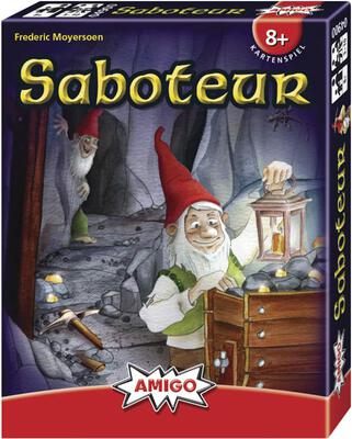 All details for the board game Saboteur and similar games