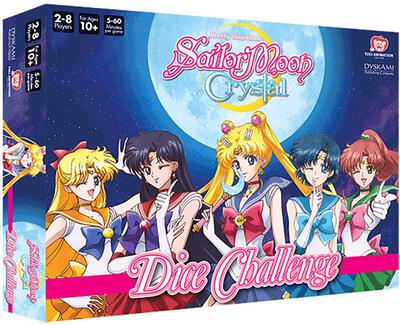 All details for the board game Sailor Moon Crystal: Dice Challenge and similar games