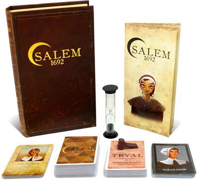 All details for the board game Salem 1692 and similar games