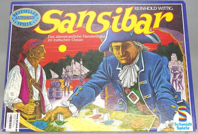 All details for the board game Sansibar and similar games