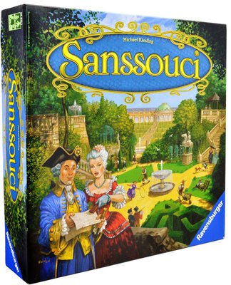 All details for the board game Sanssouci and similar games