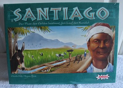 All details for the board game Santiago and similar games