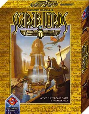 All details for the board game Scarab Lords and similar games