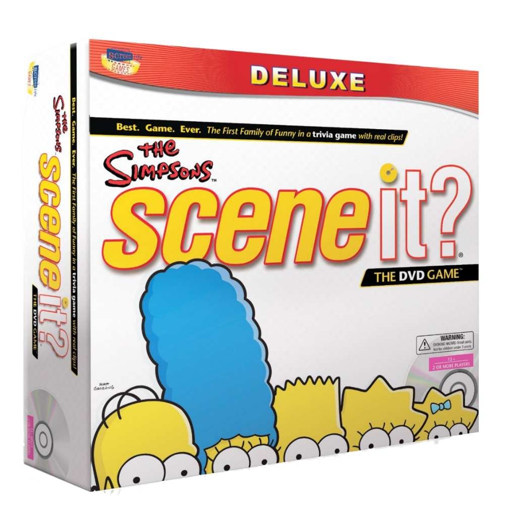 All details for the board game Scene It? The Simpsons Deluxe Edition and similar games