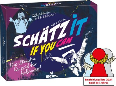 All details for the board game Schätz it if you can and similar games