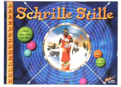 All details for the board game Schrille Stille and similar games