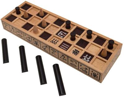 All details for the board game Senet and similar games