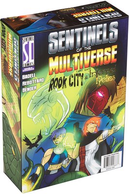 All details for the board game Sentinels of the Multiverse: Rook City and similar games