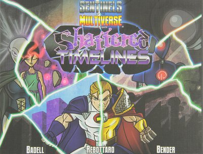 All details for the board game Sentinels of the Multiverse: Shattered Timelines and similar games