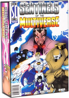 All details for the board game Sentinels of the Multiverse and similar games