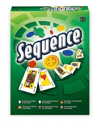 All details for the board game Sequence and similar games
