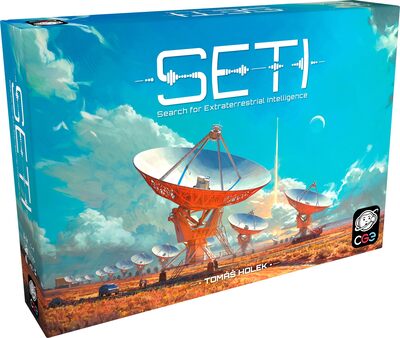 All details for the board game SETI: Search for Extraterrestrial Intelligence and similar games