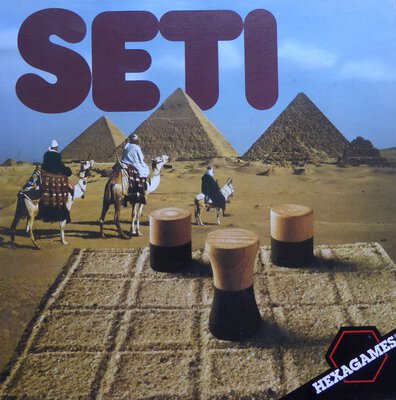 All details for the board game Seti and similar games