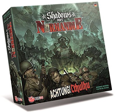 All details for the board game Shadows Over Normandie: Achtung! Cthulhu and similar games