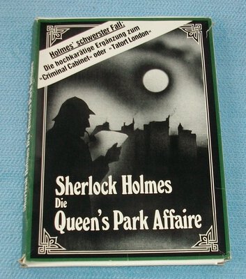 All details for the board game Sherlock Holmes Consulting Detective: The Queen's Park Affair and similar games