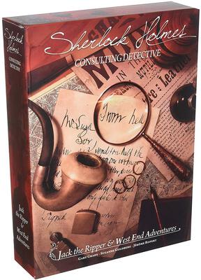 All details for the board game Sherlock Holmes Consulting Detective: Jack the Ripper & West End Adventures and similar games