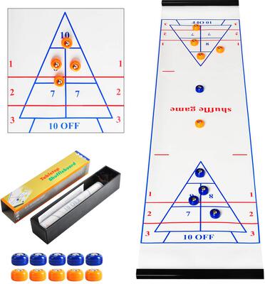 All details for the board game Shuffleboard Game and similar games