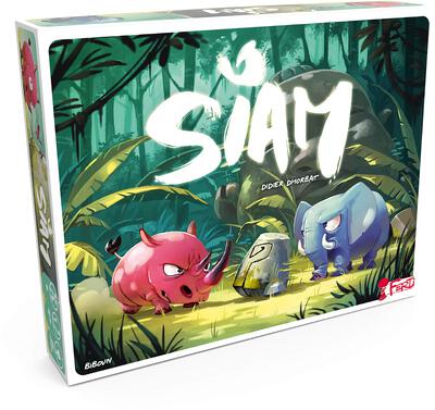 All details for the board game Siam and similar games
