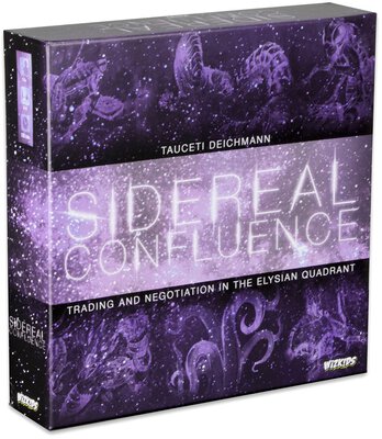 All details for the board game Sidereal Confluence and similar games