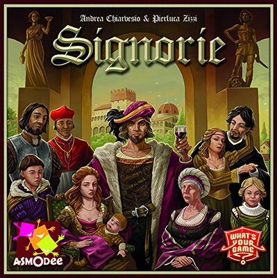All details for the board game Signorie and similar games