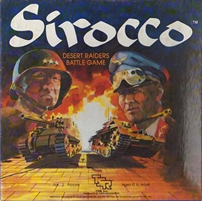All details for the board game Sirocco and similar games