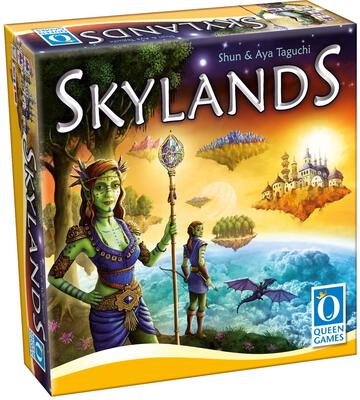 All details for the board game Skylands and similar games