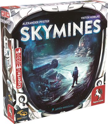 All details for the board game Skymines and similar games